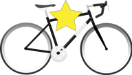 Bike with a Gold Star